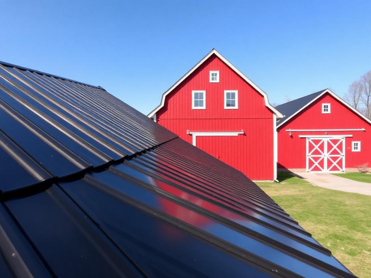 Standing seam metal roof in Tipp City, OH